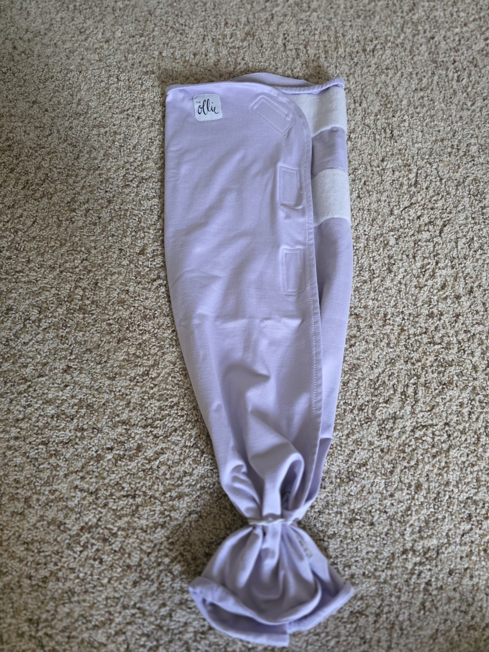 Ollie Lavender Baby Sleep Sack Swaddle